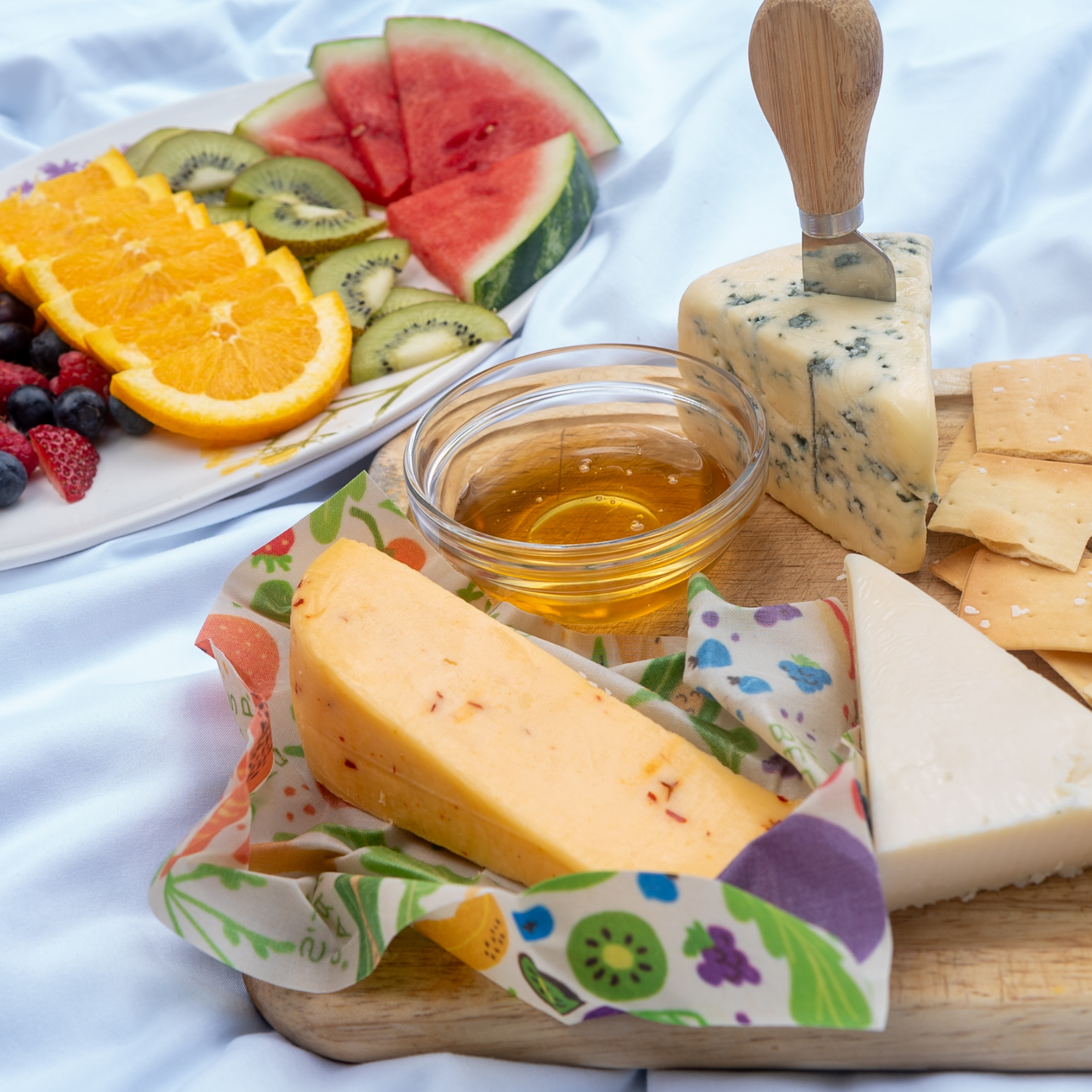 New! Garden Party - Cut-to-Size Roll Wrap