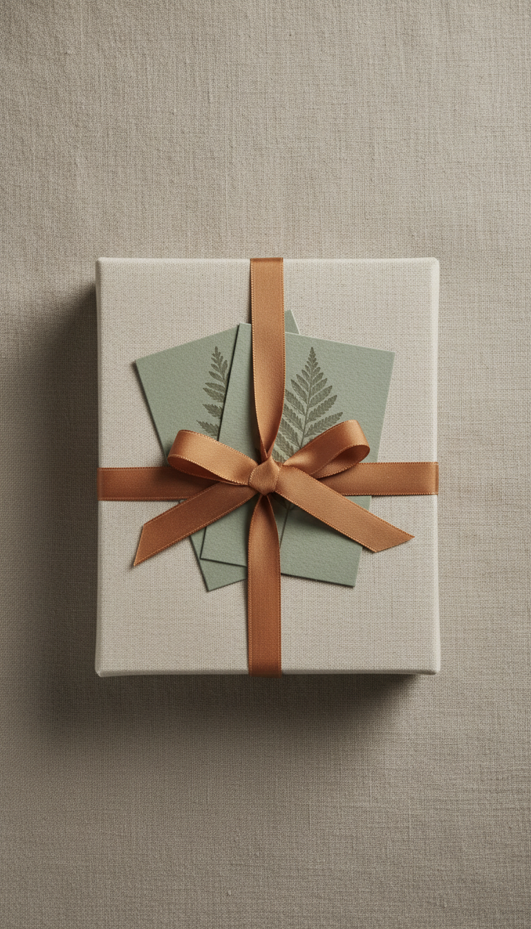 Handcrafted Wellness Journal in Gift Box