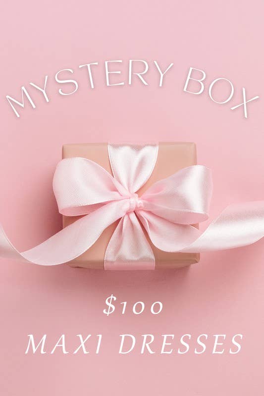 MYSTERY BOX MAXI DRESSES - 12 PCS RANDOM STYLES
