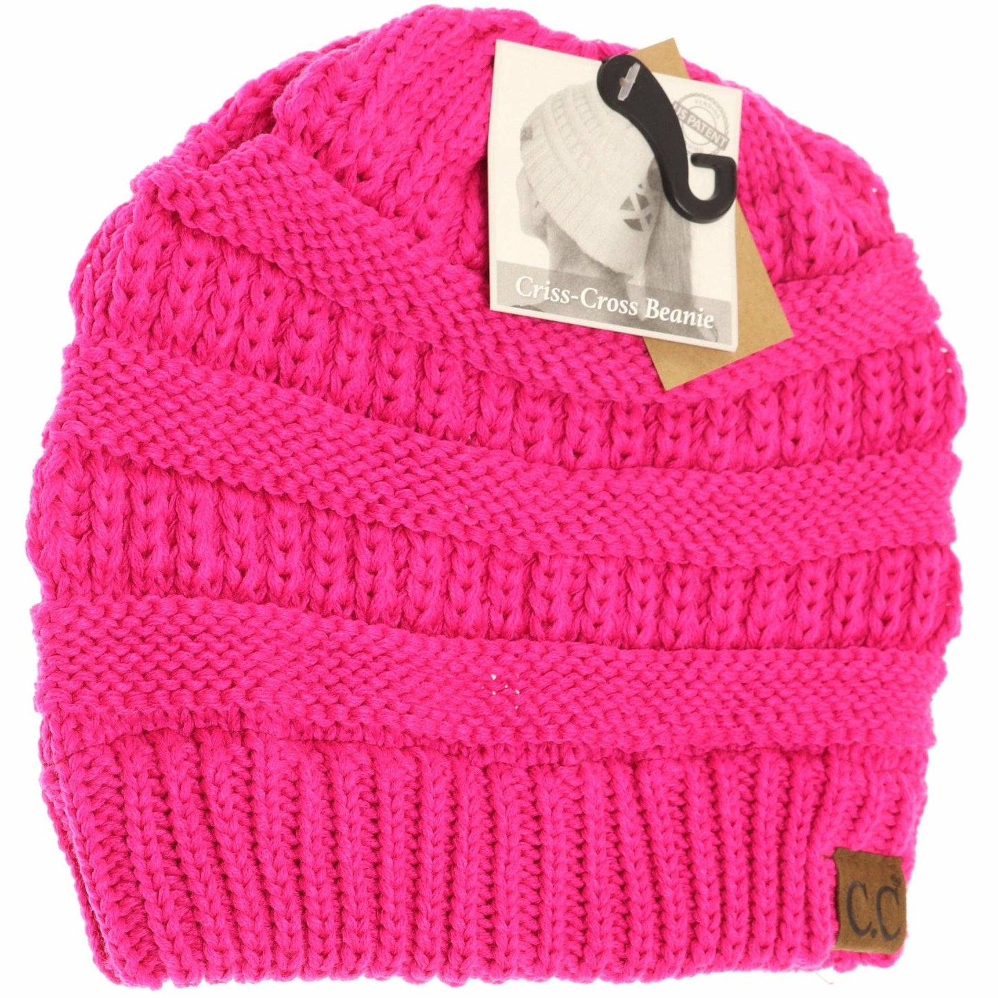 Criss-Cross Knit Beanie CCB1
