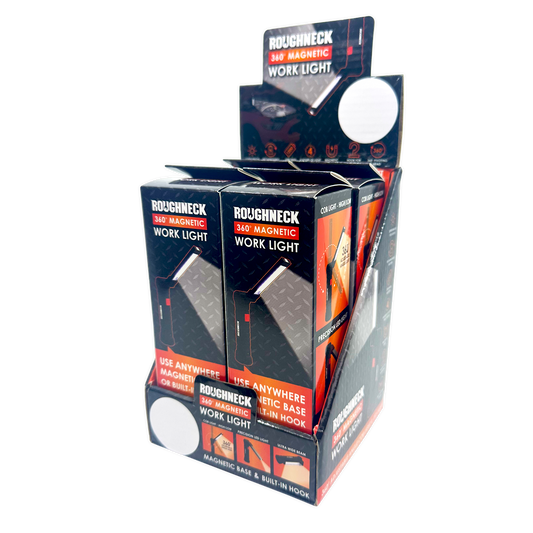 Roughneck 360° Adjustable Magnetic LED Work Light