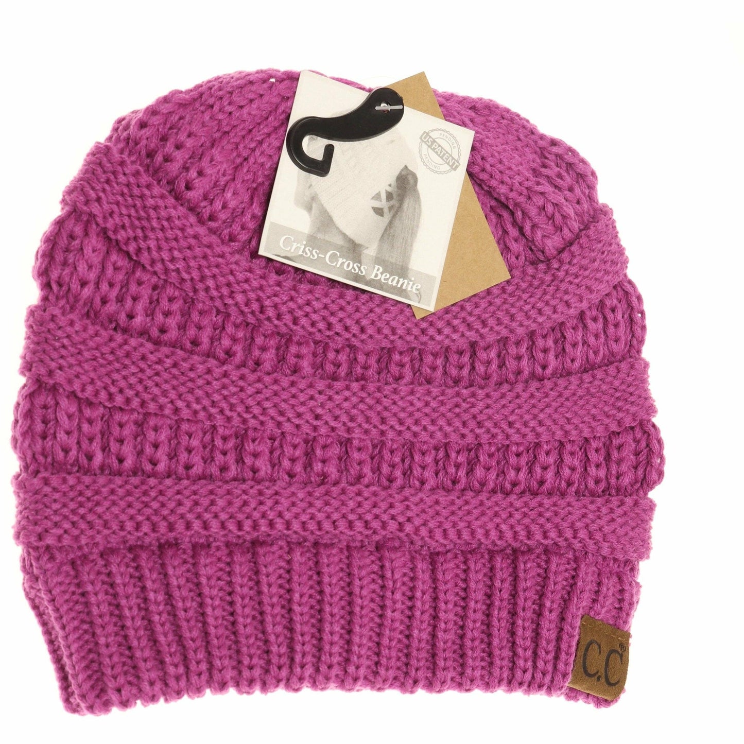 Criss-Cross Knit Beanie CCB1