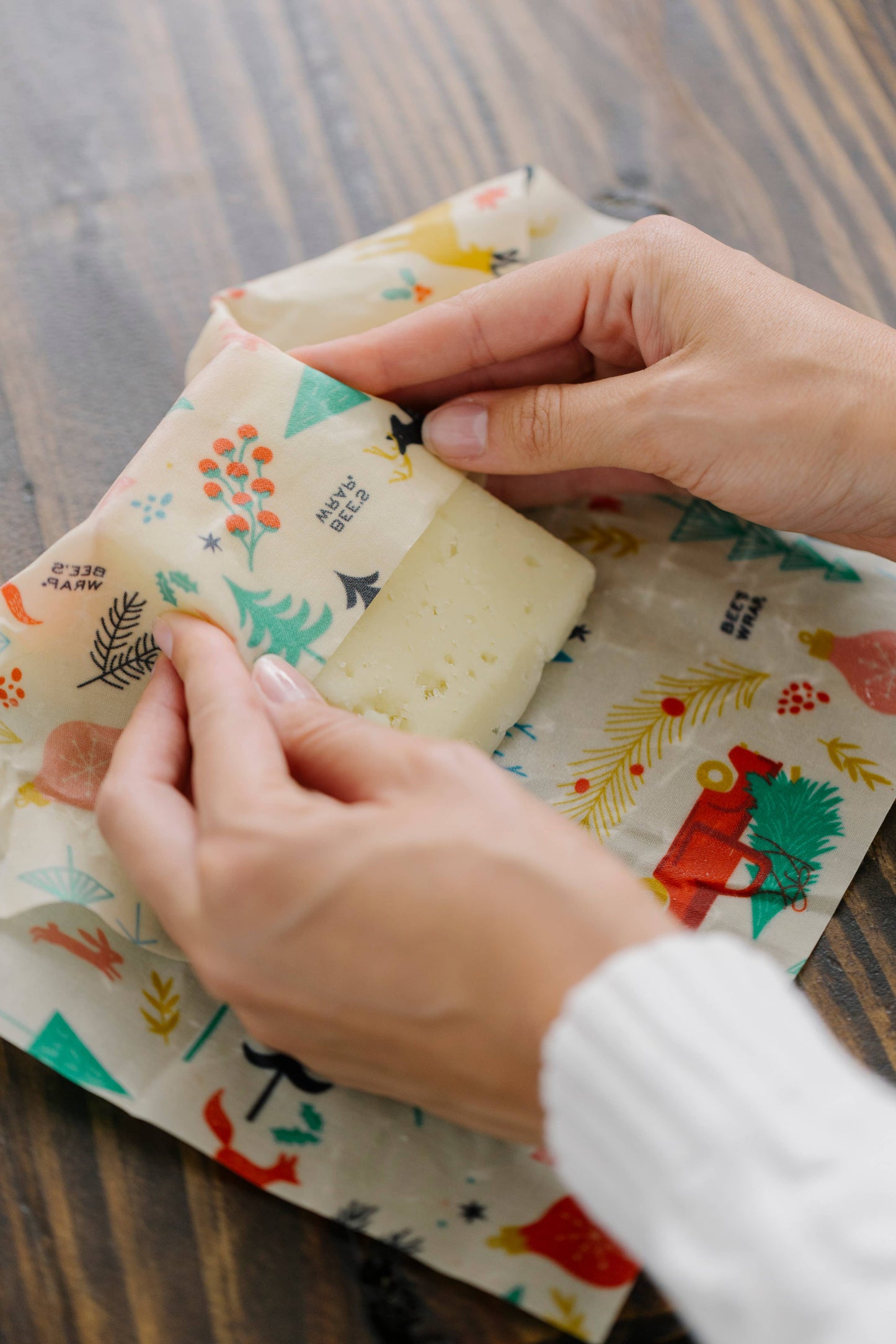 Winter Wonderland Bread Wrap, Holiday Food Wrap