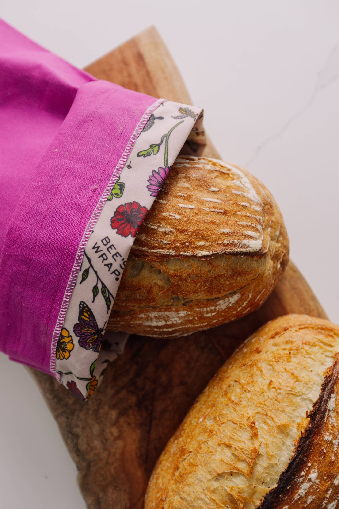 Artisan Bread Bag - Magenta, Meadow Magic lined ships Feb. 1
