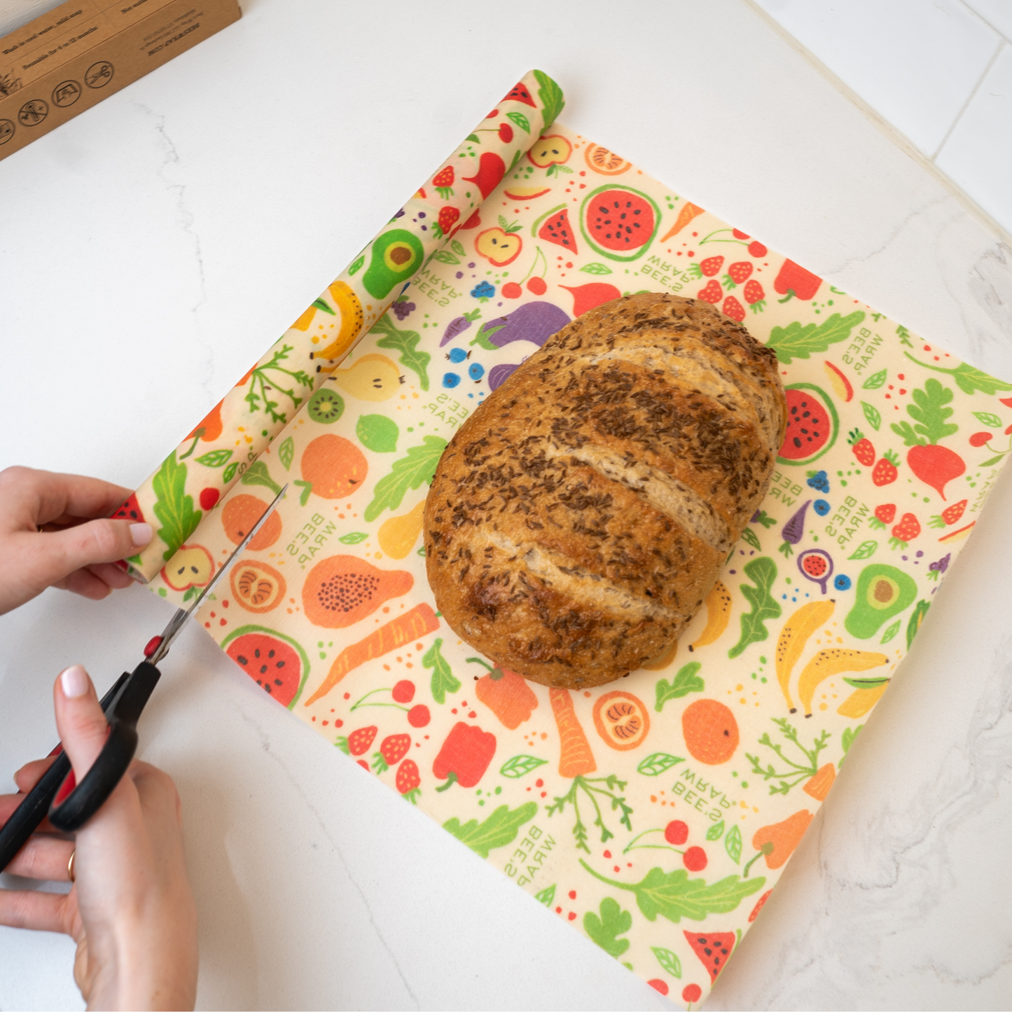 New! Garden Party - Cut-to-Size Roll Wrap