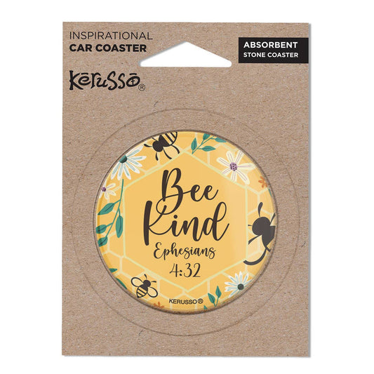 Kerusso Car Coaster Bee Kind
