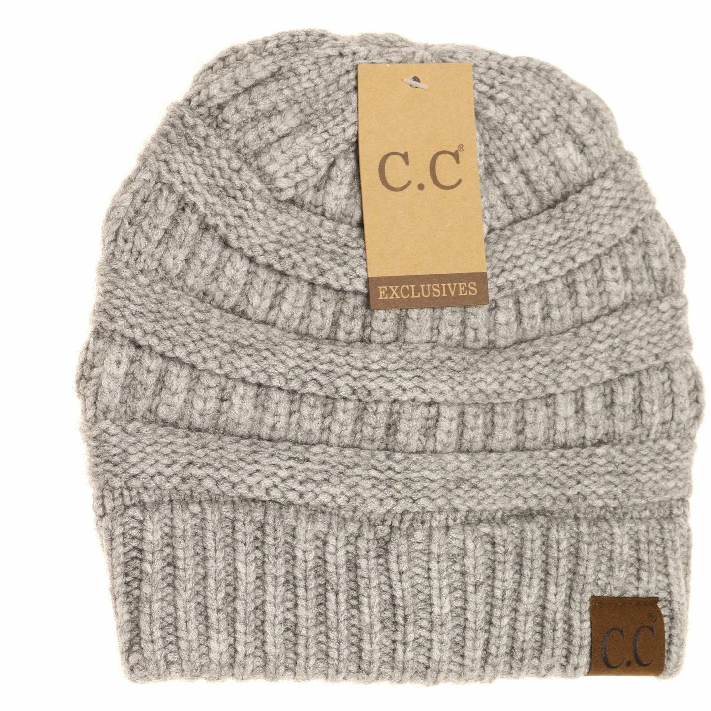 Mixed Soft Yarn Beanie HAT888