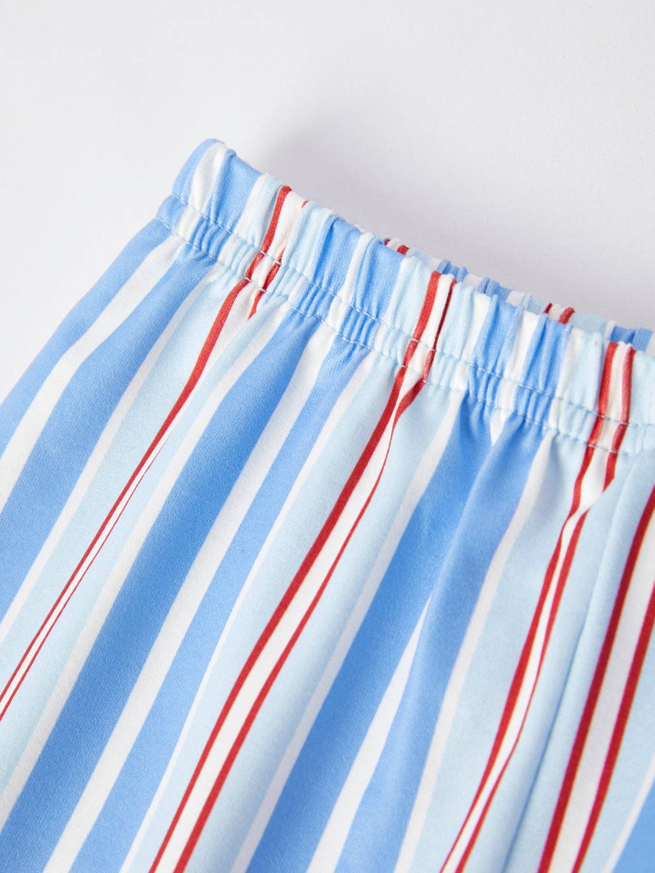 Flag Medal Ice Cream Smock Embroidery Boys Short Sleeved Shorts