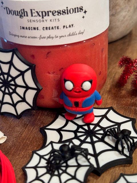Spiderman On-The-Go Playdough Pod