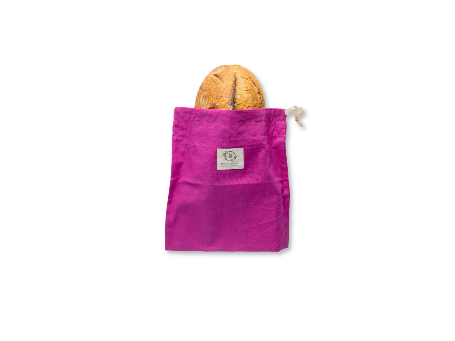 Artisan Bread Bag - Magenta, Meadow Magic lined ships Feb. 1