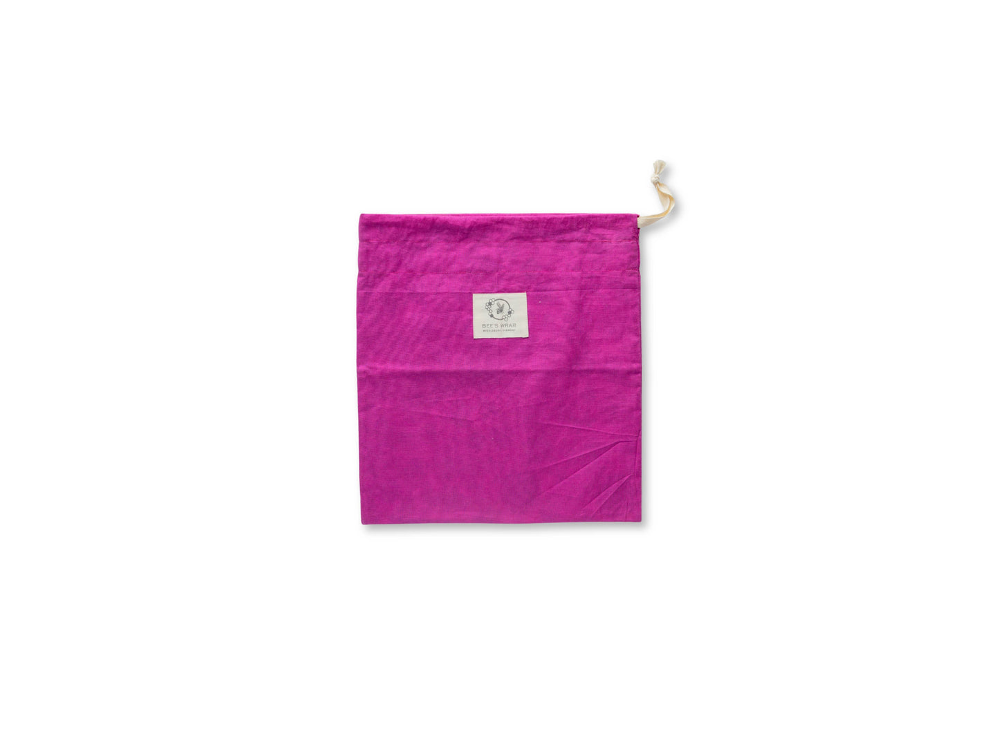Artisan Bread Bag - Magenta, Meadow Magic lined ships Feb. 1