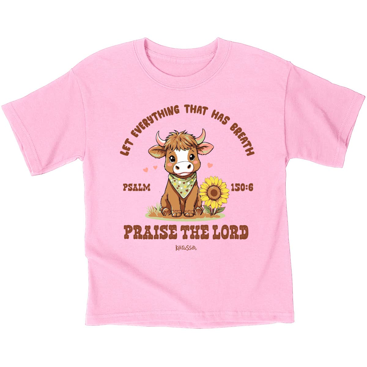 Kerusso Kids T-Shirt Praise Cow