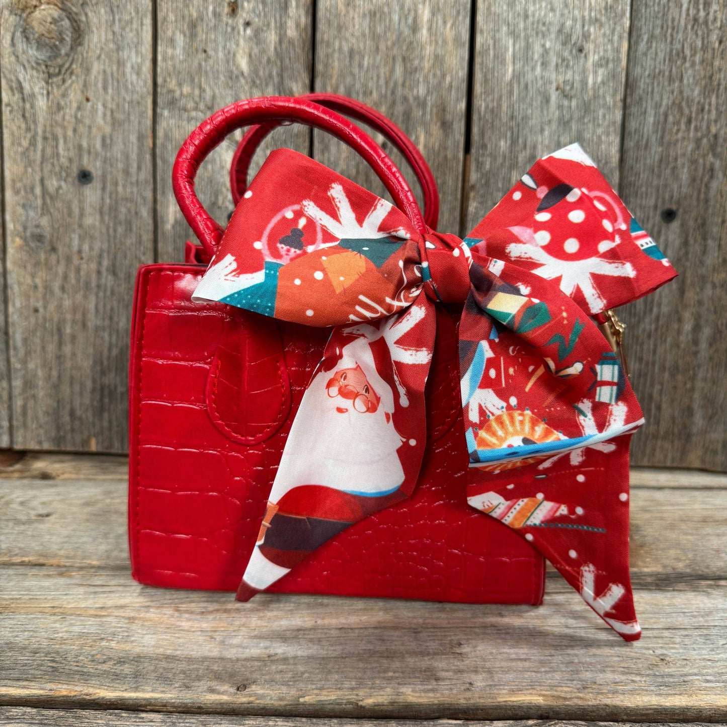 Red Holiday Western Skinny Mini Wild Rag Scarf / Cowgirl Necktie  #TW150