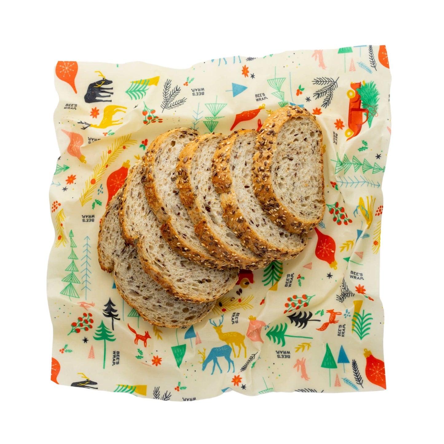 Winter Wonderland Bread Wrap, Holiday Food Wrap