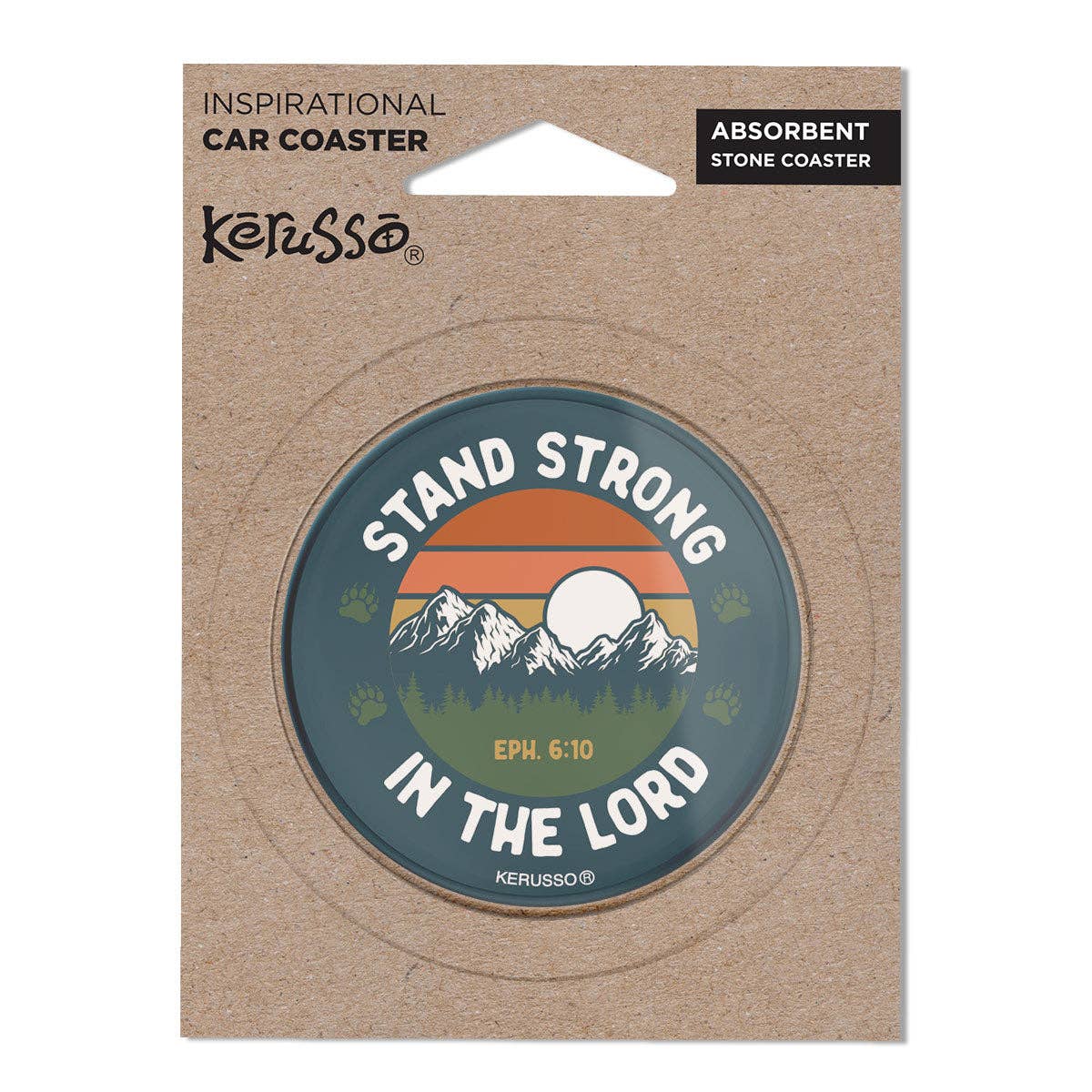 Kerusso Car Coaster Stand Strong