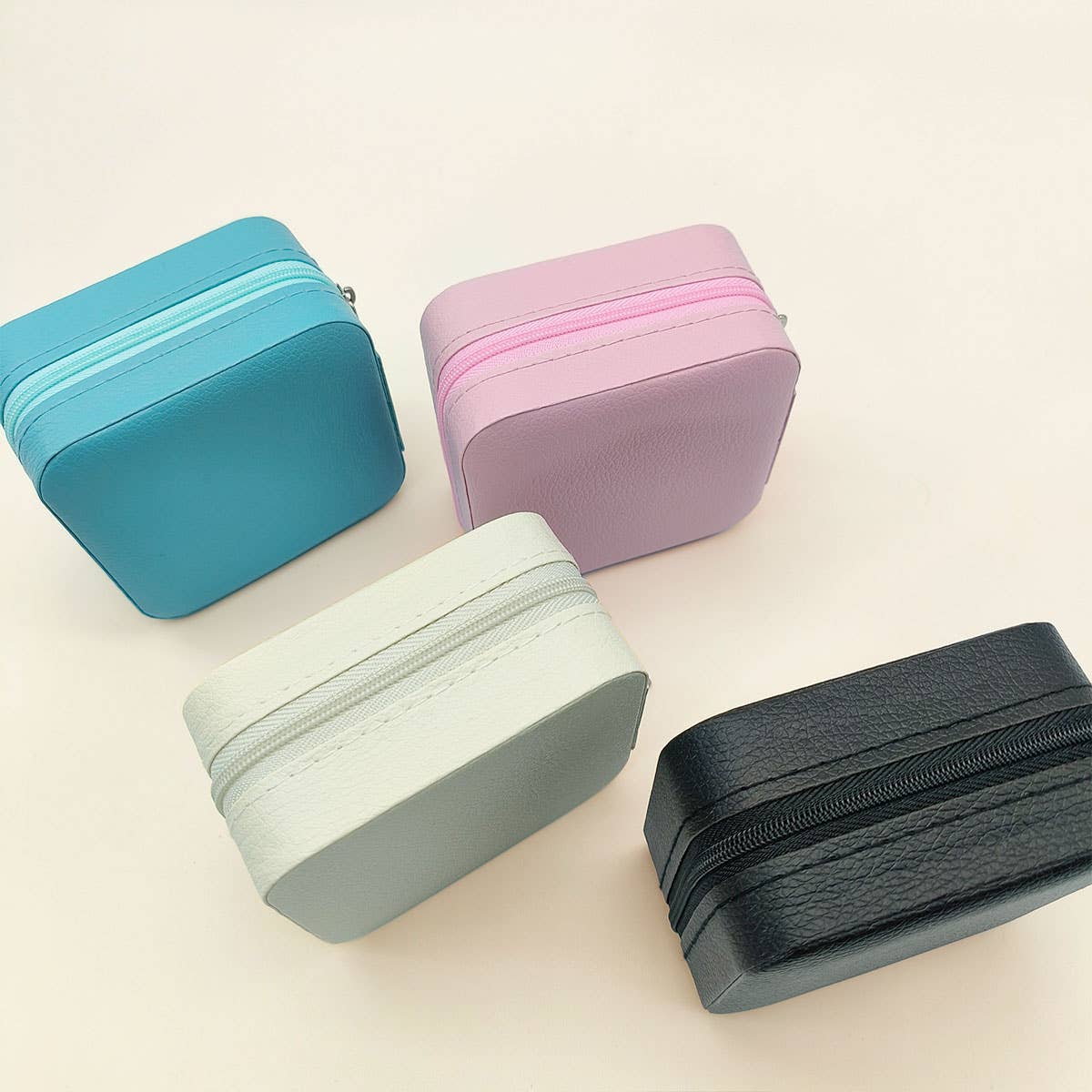 MACARON SOLID COLOR JEWELRY STORAGE BOX