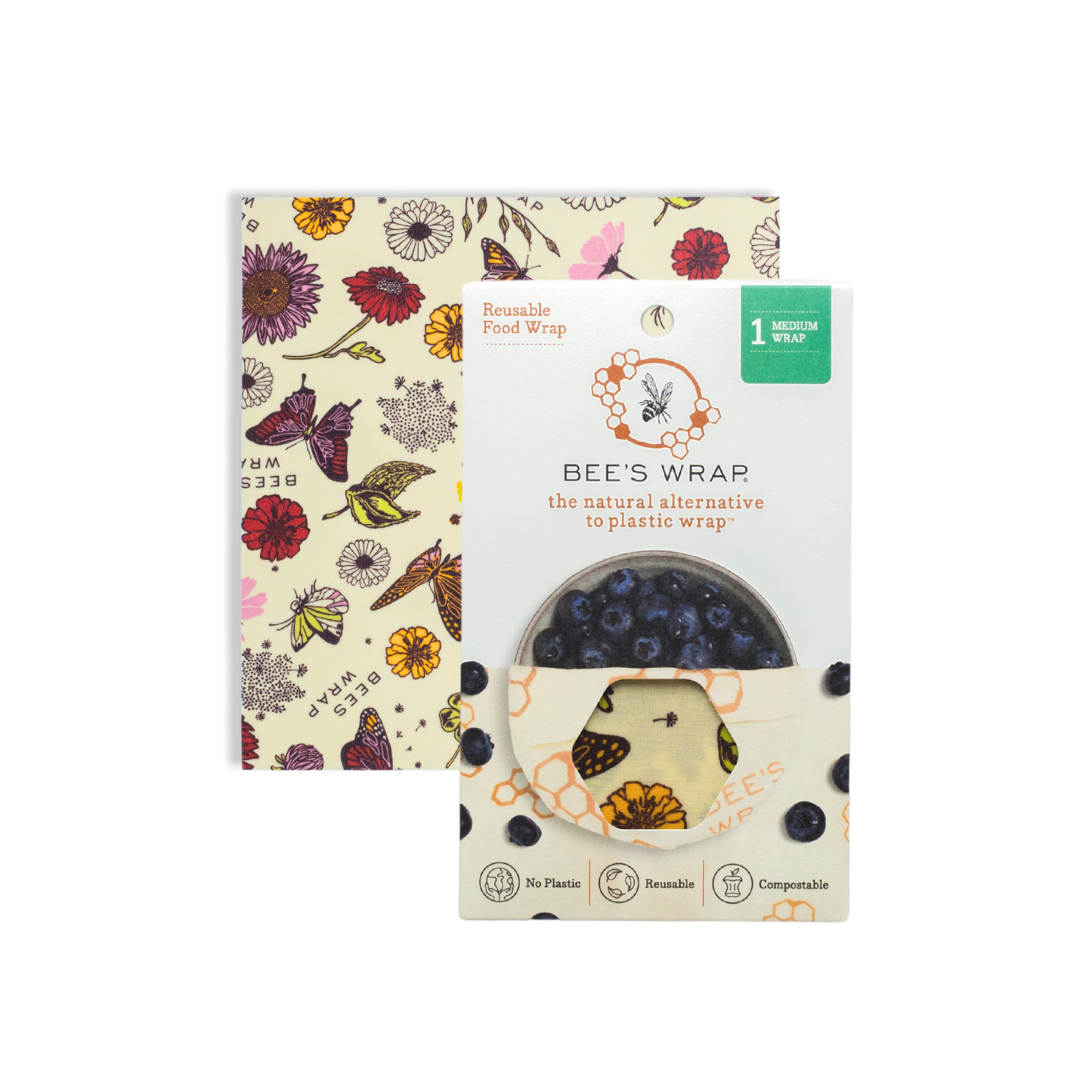 New! Single Medium - Meadow Magic, Vegan wax