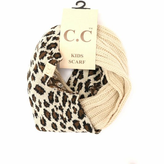 KIDS Scarf - Leopard Print CC Infinity