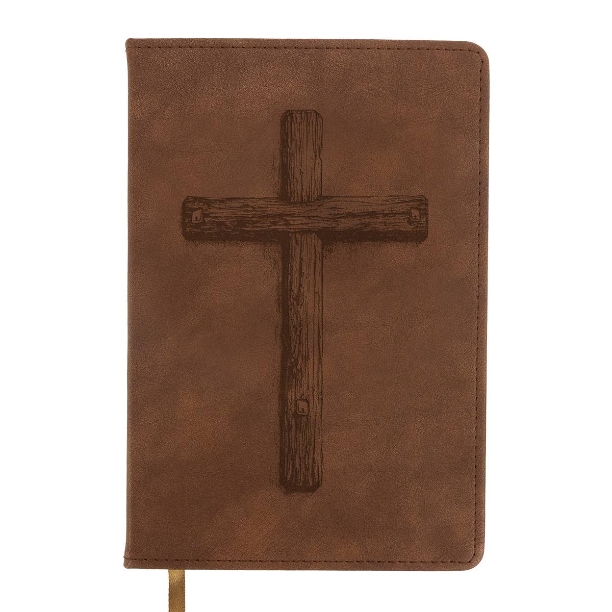 Kerusso Mens Faux Leather Journal The Cross