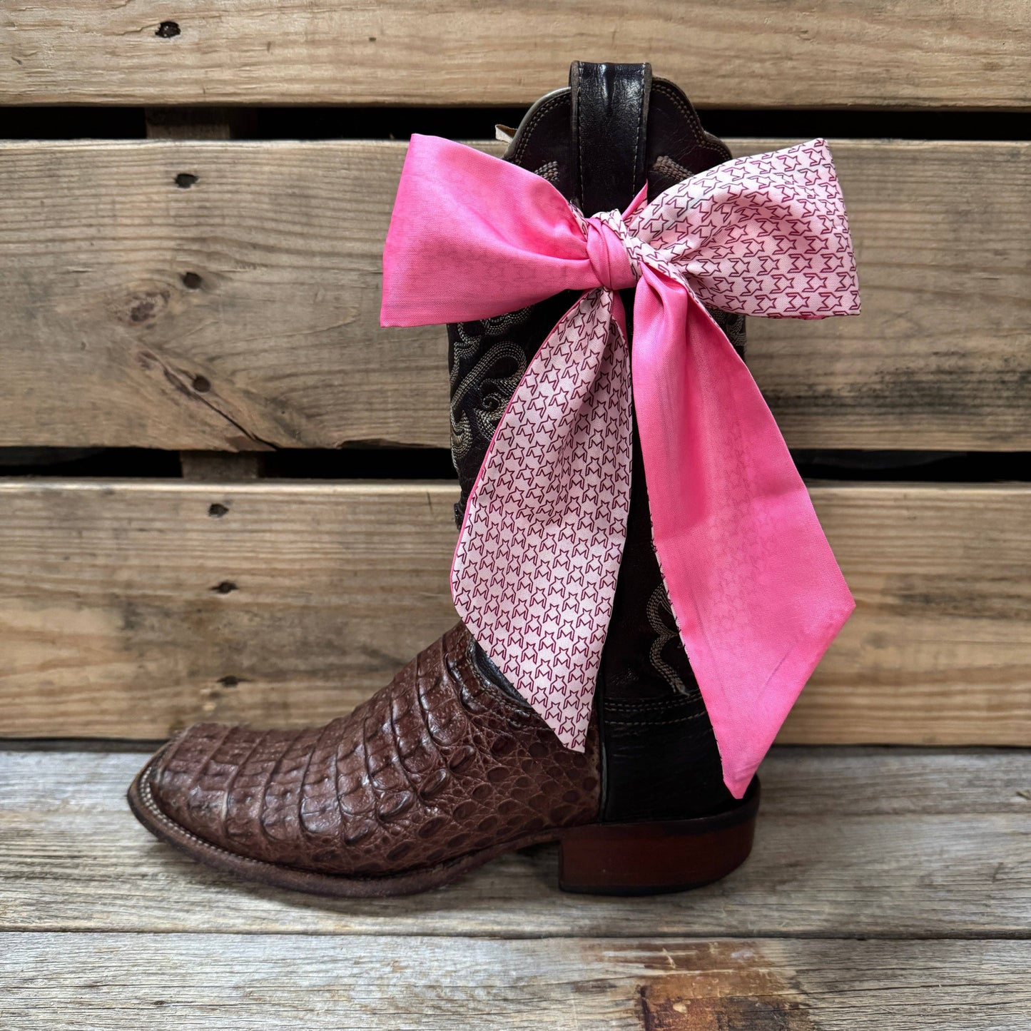 Pink Western Skinny Mini Wild Rag Scarf / Cowgirl Necktie #TW132
