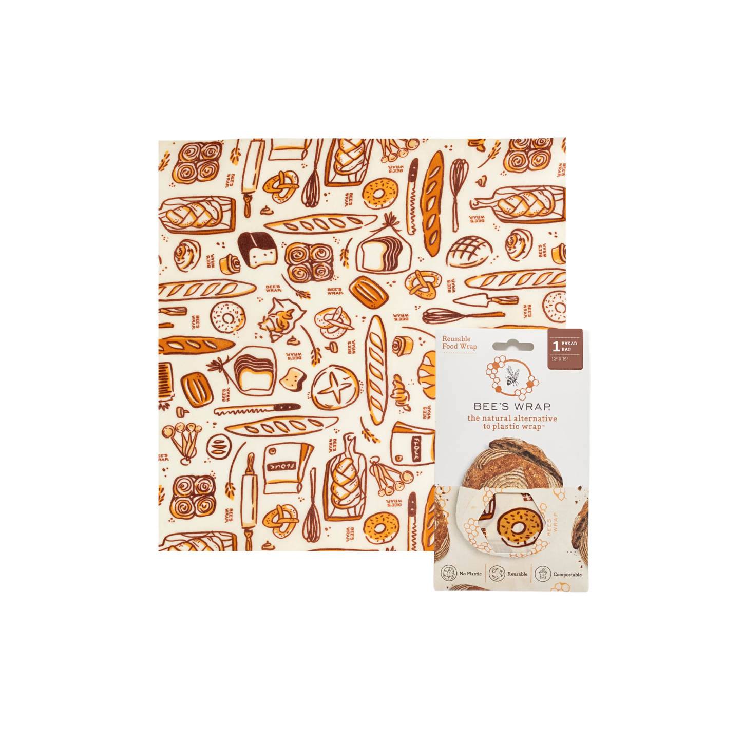 New! Bakery Lane - Bread Bag, Limited Edition