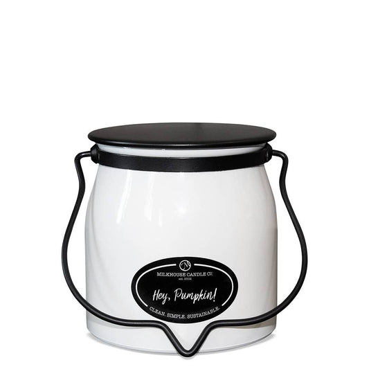 16 oz Butter Jar Candle: Hey, Pumpkin!