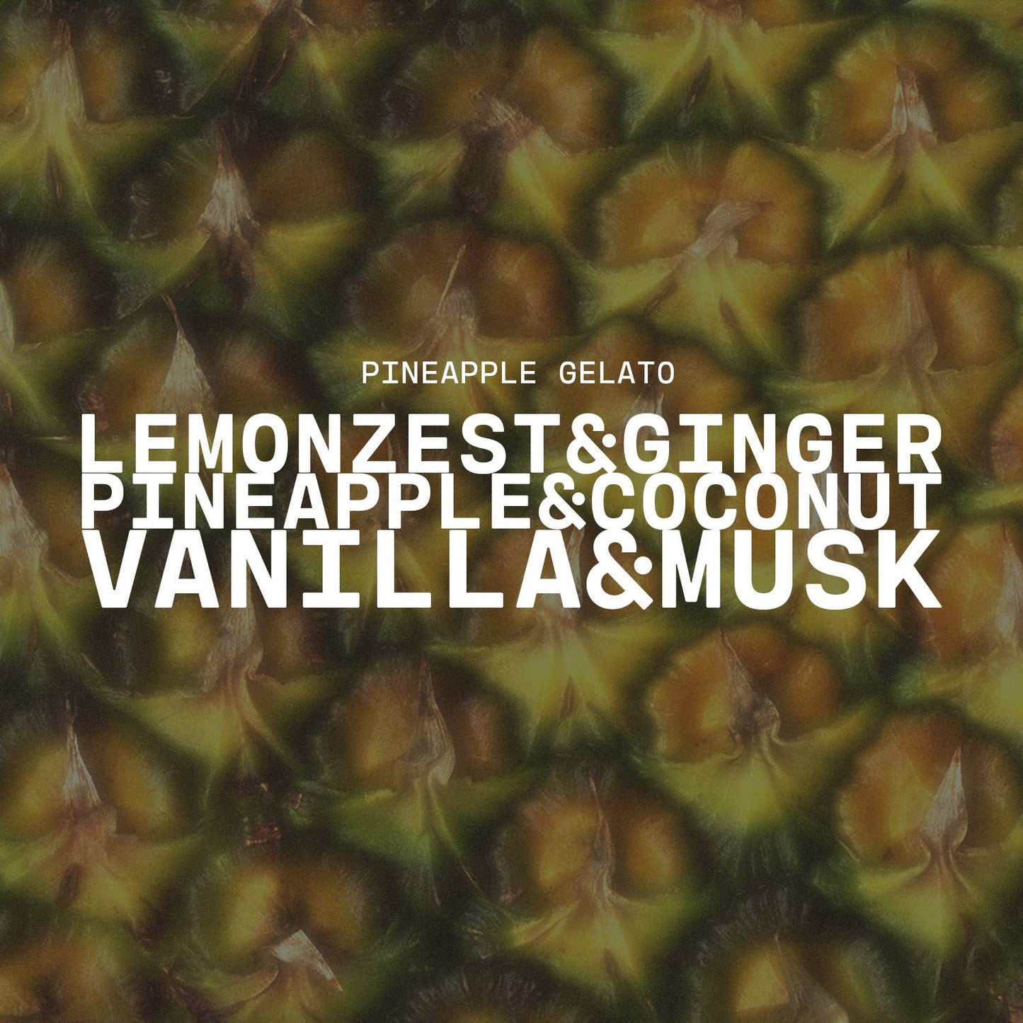 5.5 oz Wax Melts: Pineapple Gelato