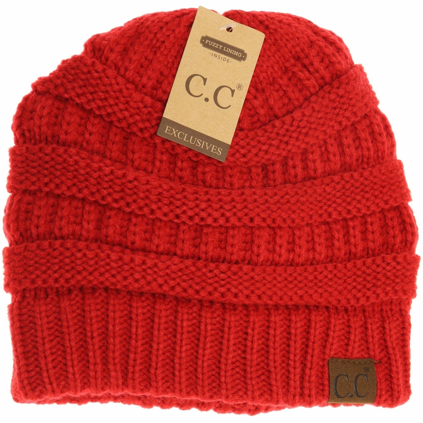 Classic Fuzzy Lined CC Beanie HAT25