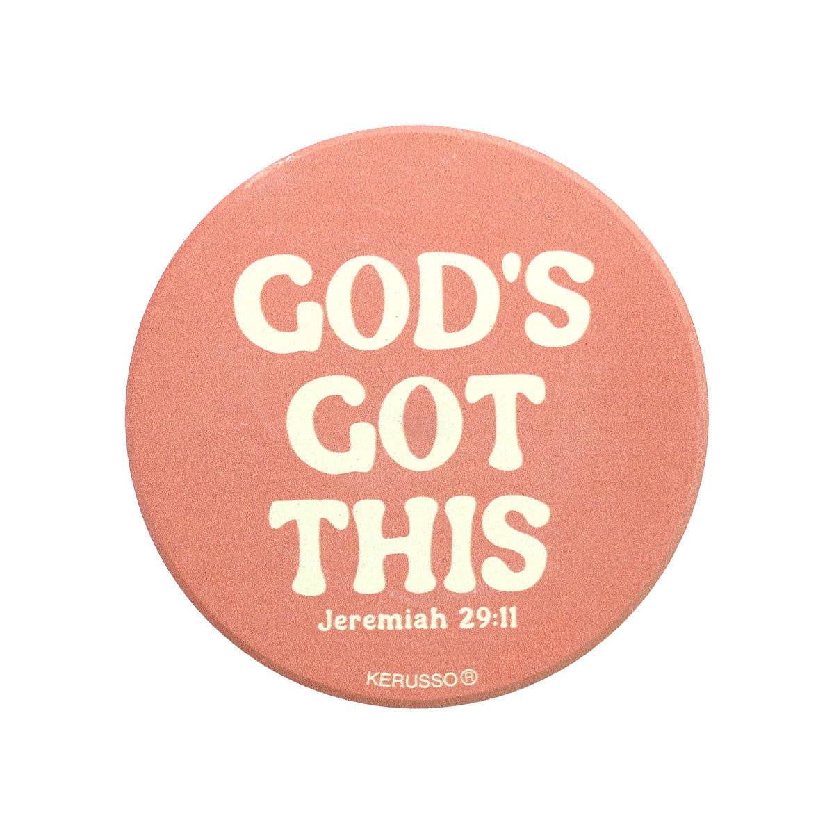 Kerusso Car Coaster God's Got This