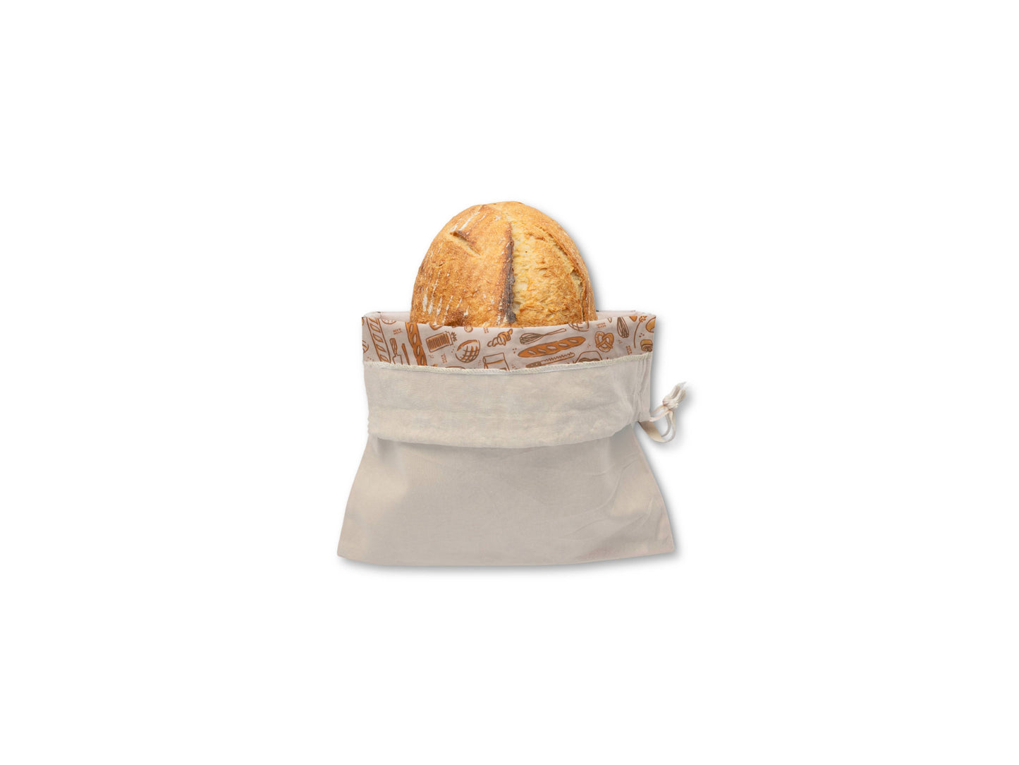 Artisan Bread Bag-Natural, Bakery Lane