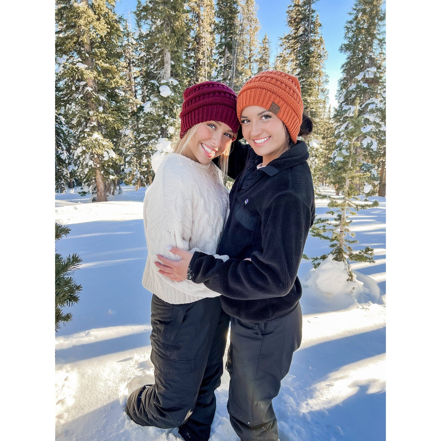 Criss-Cross Knit Beanie CCB1