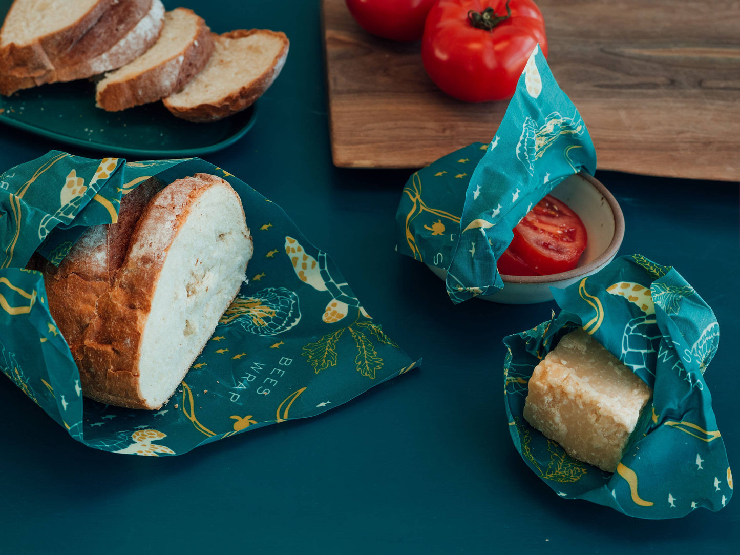 Cut-to-Size Roll - Ocean Print