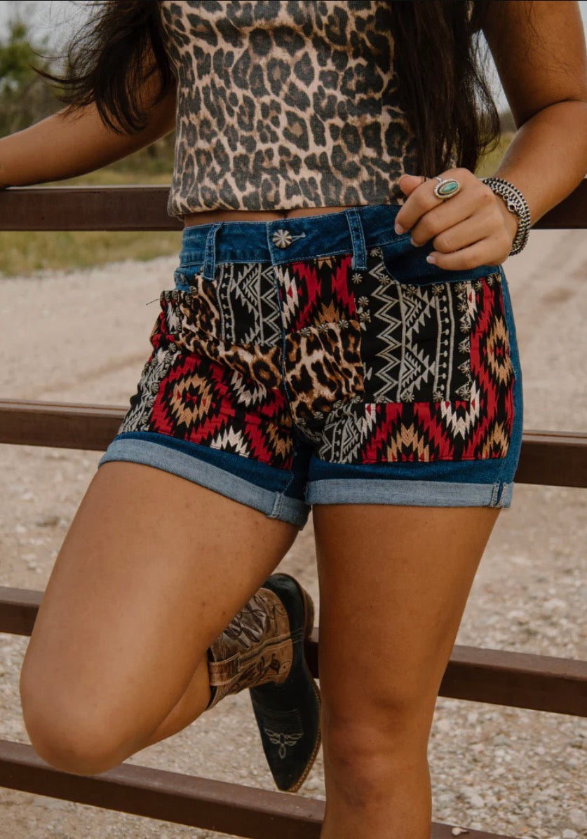 Patched Up leopard
