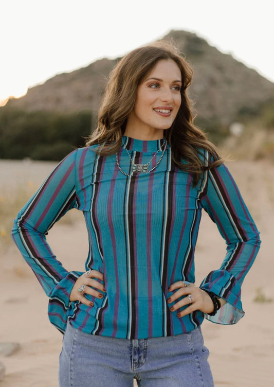 Gotta Be Me Mesh Top-medium