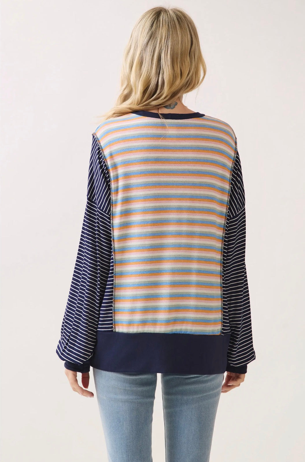 Striped Long Sleeve-medium