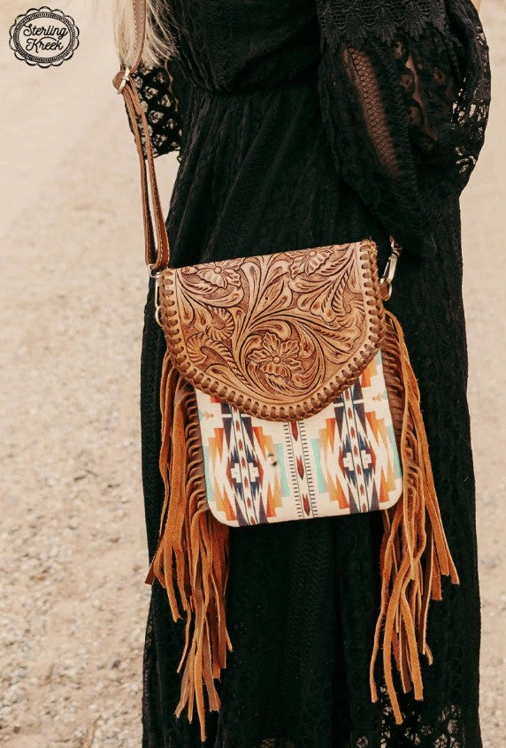 Mandala Bay Crossbody Bag