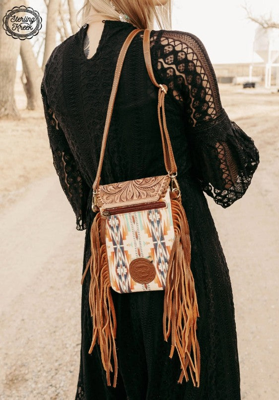 Mandala Bay Crossbody Bag