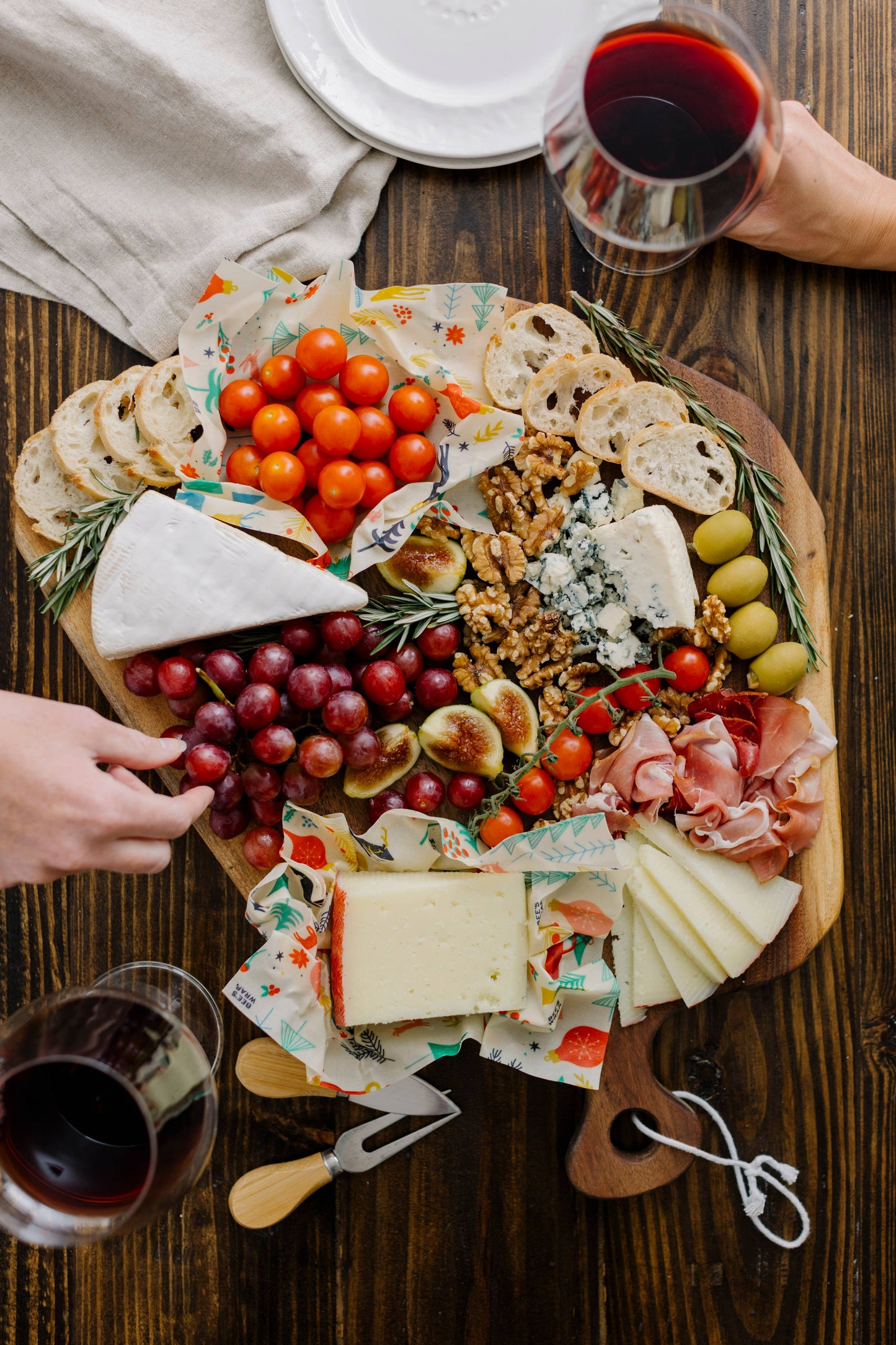 Winter Wonderland Assorted 3 Pack, Reusable Food Wraps