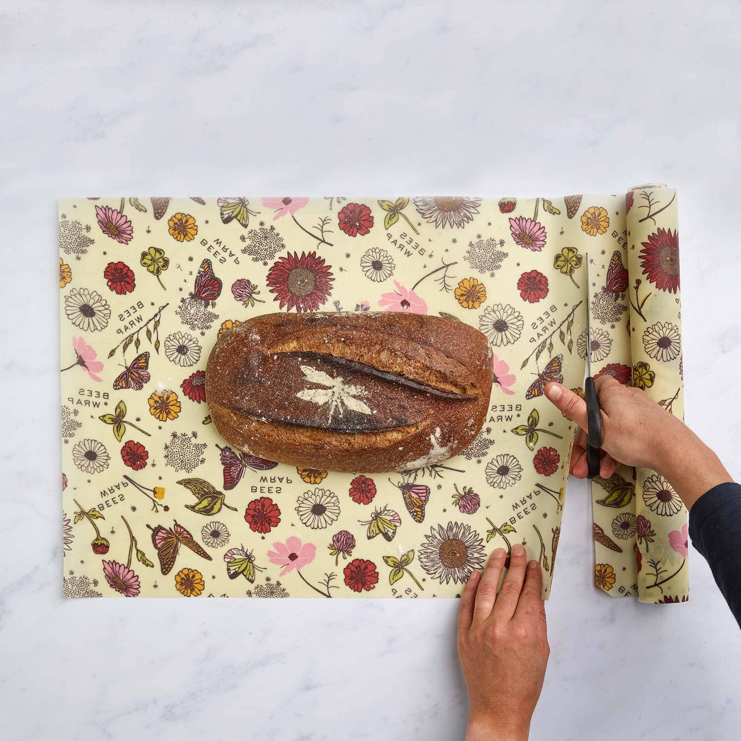 Cut-to-Size Roll - Meadow Magic, Plant-Based Wax