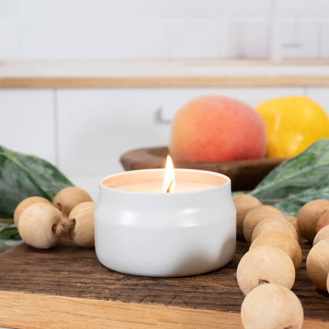 3.75 oz Traveler Tin Candle: Sticky Buns