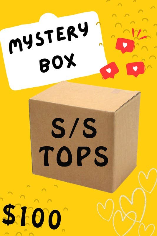 MYSTERY BOX S/S TOPS - 20PCS RANDOM STYLES