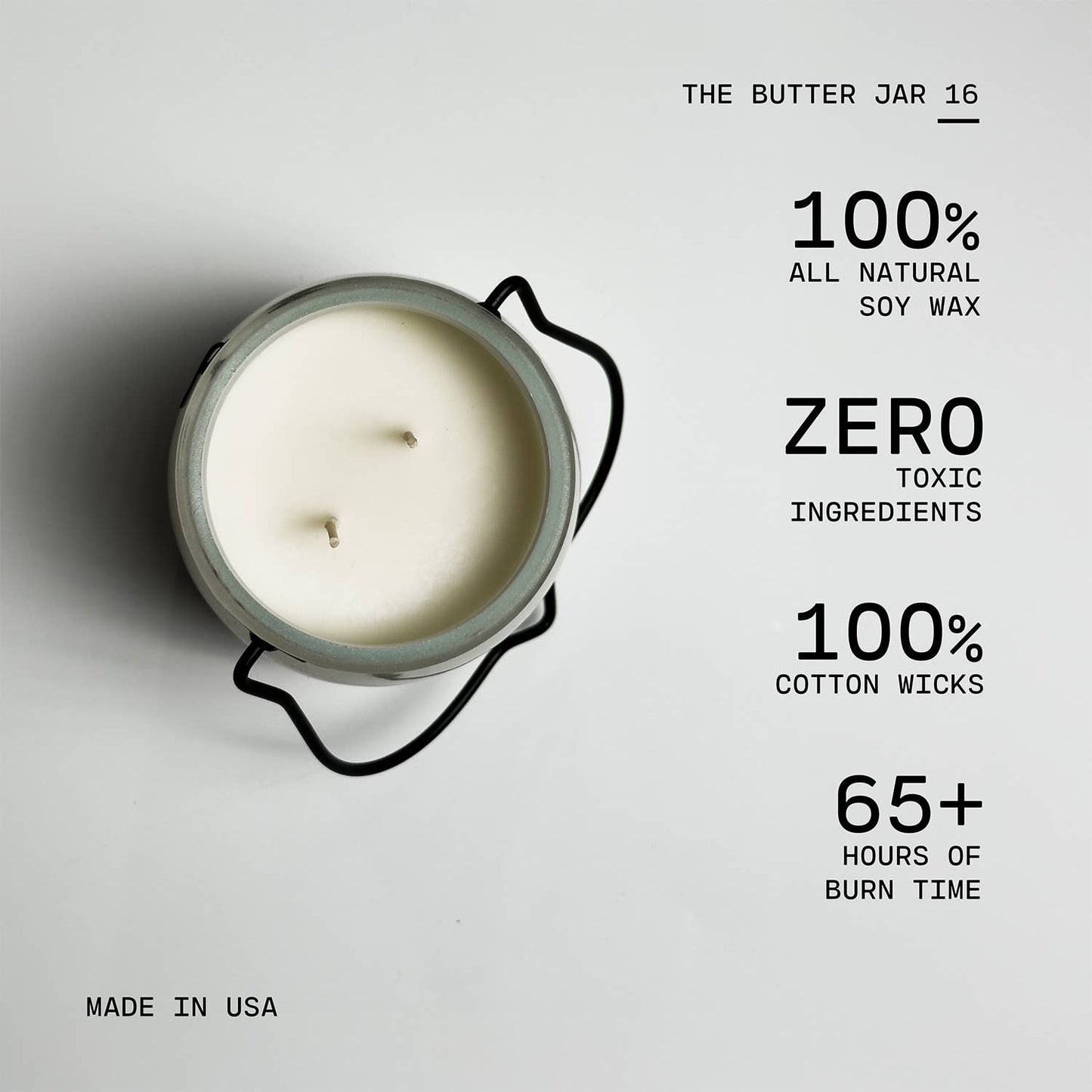 16 oz Butter Jar Candle: Coffee Break