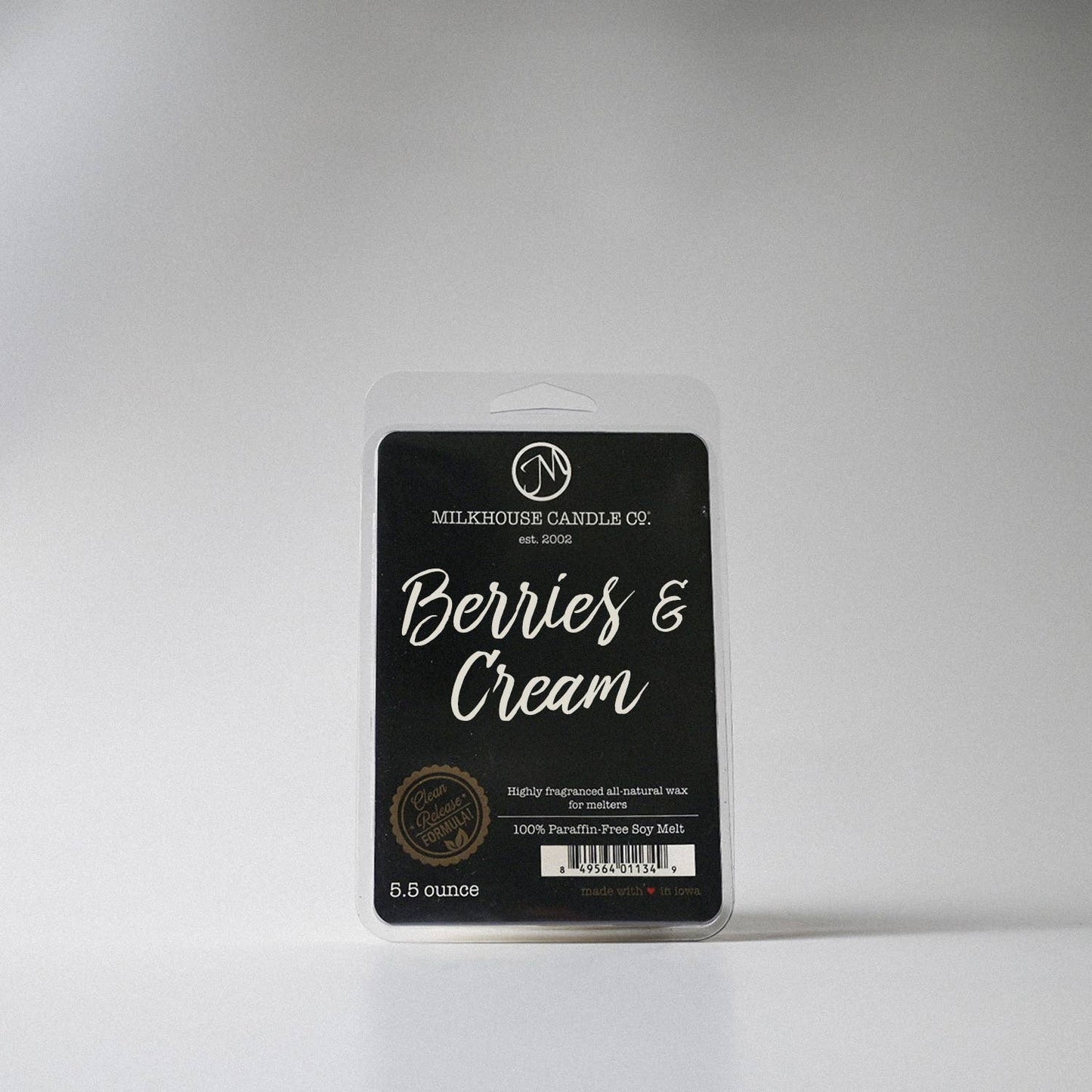 5.5 oz Wax Melts: Berries & Cream