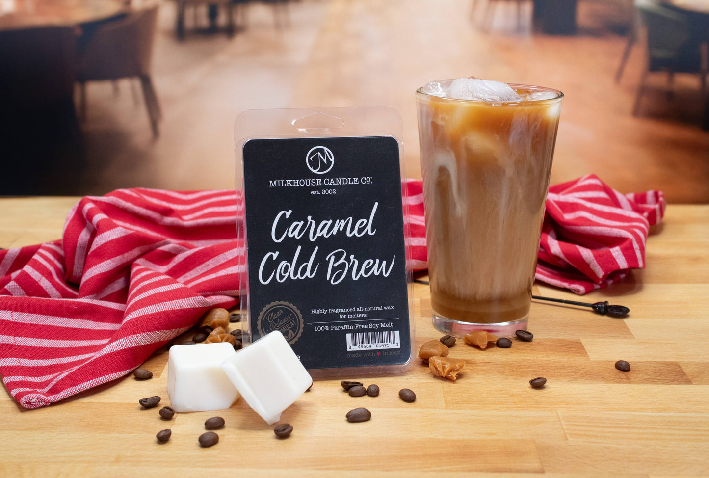 5.5 oz Wax Melts: Caramel Cold Brew