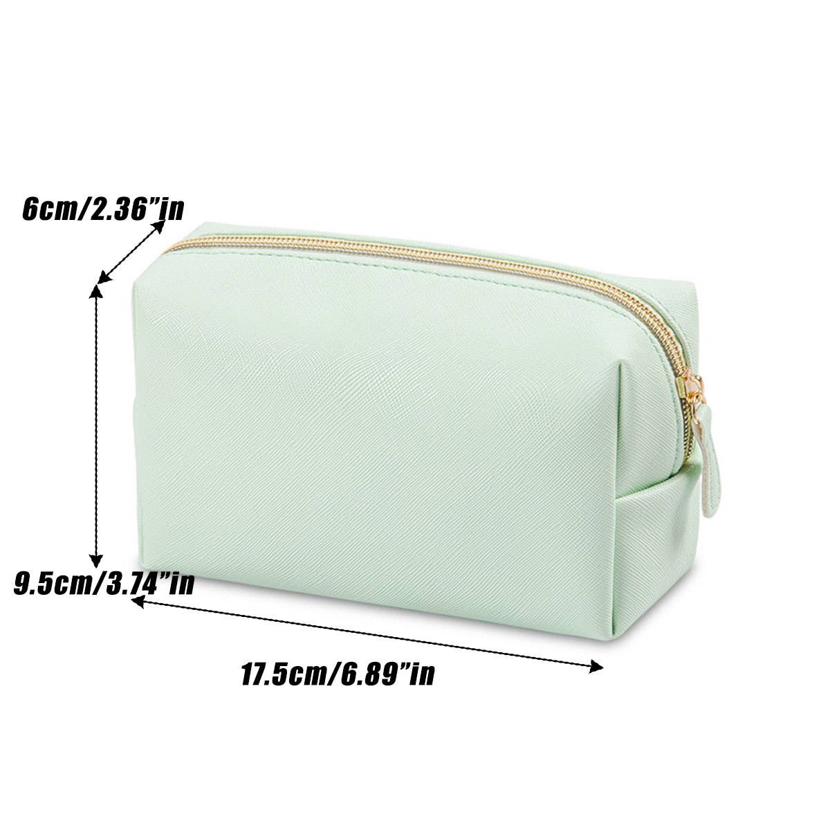 MEDIUM SOLID TRAVEL TOILETRY BAG