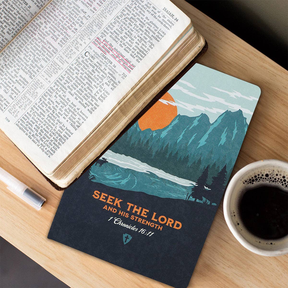 Kerusso Mens Paperback Journal - Seek The Lord