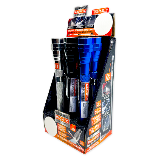 Roughneck Magnetic LED Flashlight Extender Tool