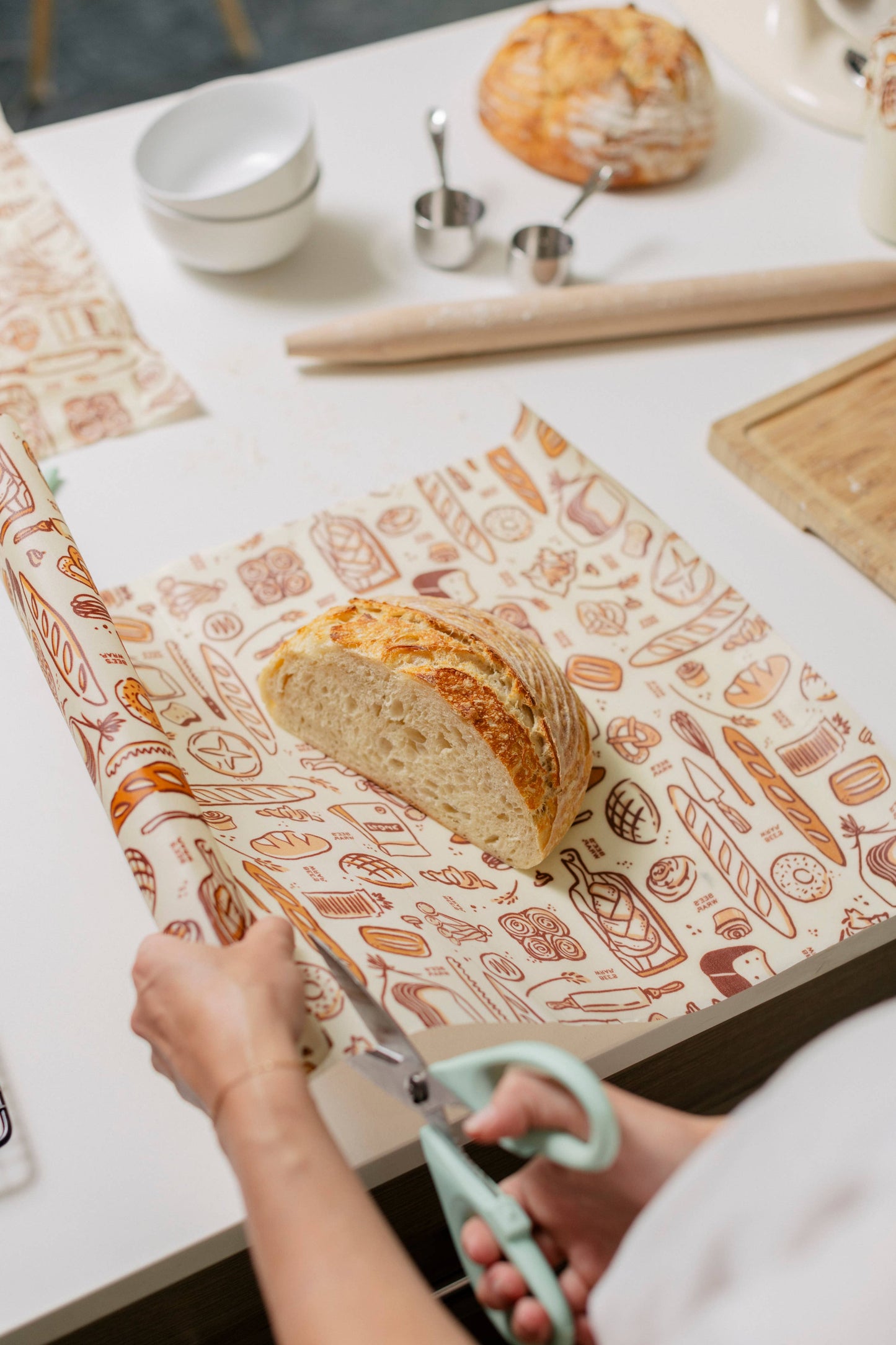 Bees Wrap Reusable Beeswax Food Wrap Roll - Bakery Lane