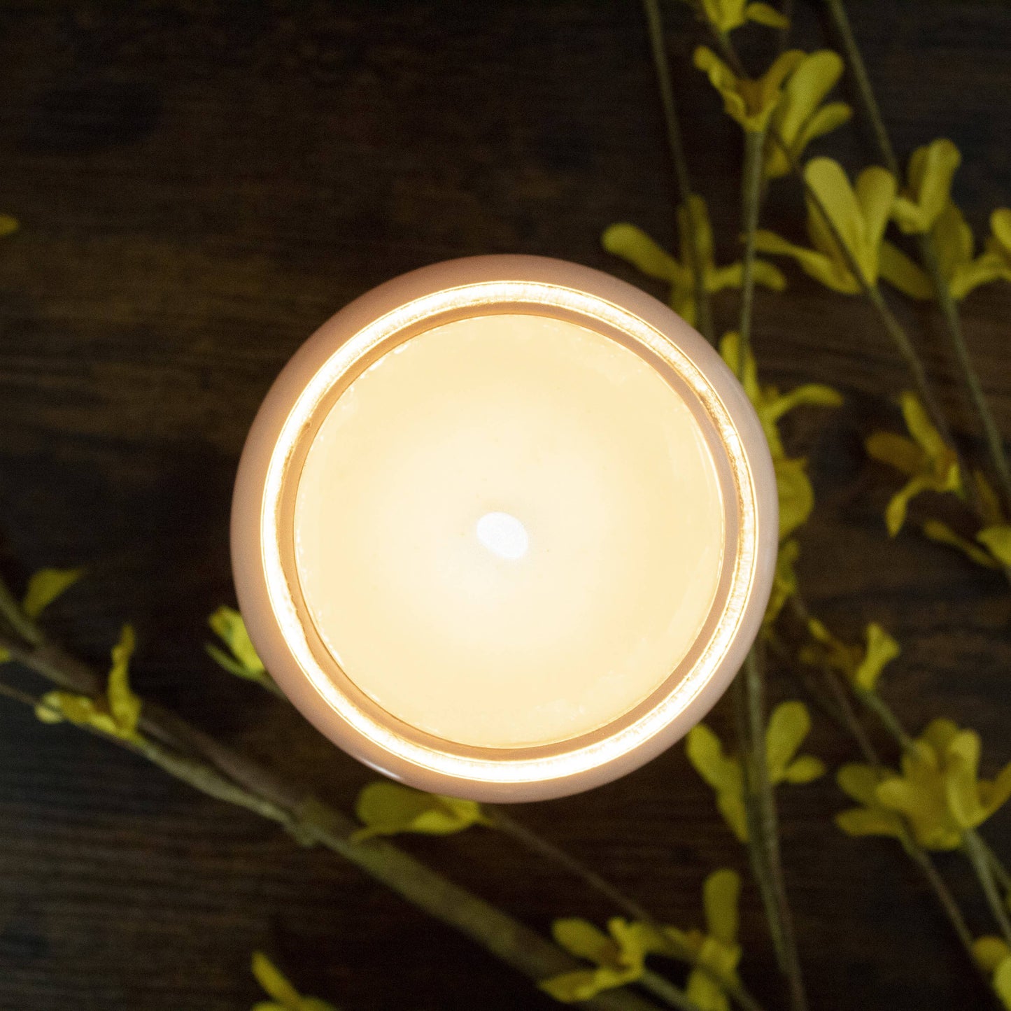 26 oz Farmhouse Jar Christmas Candle: First Snowfall