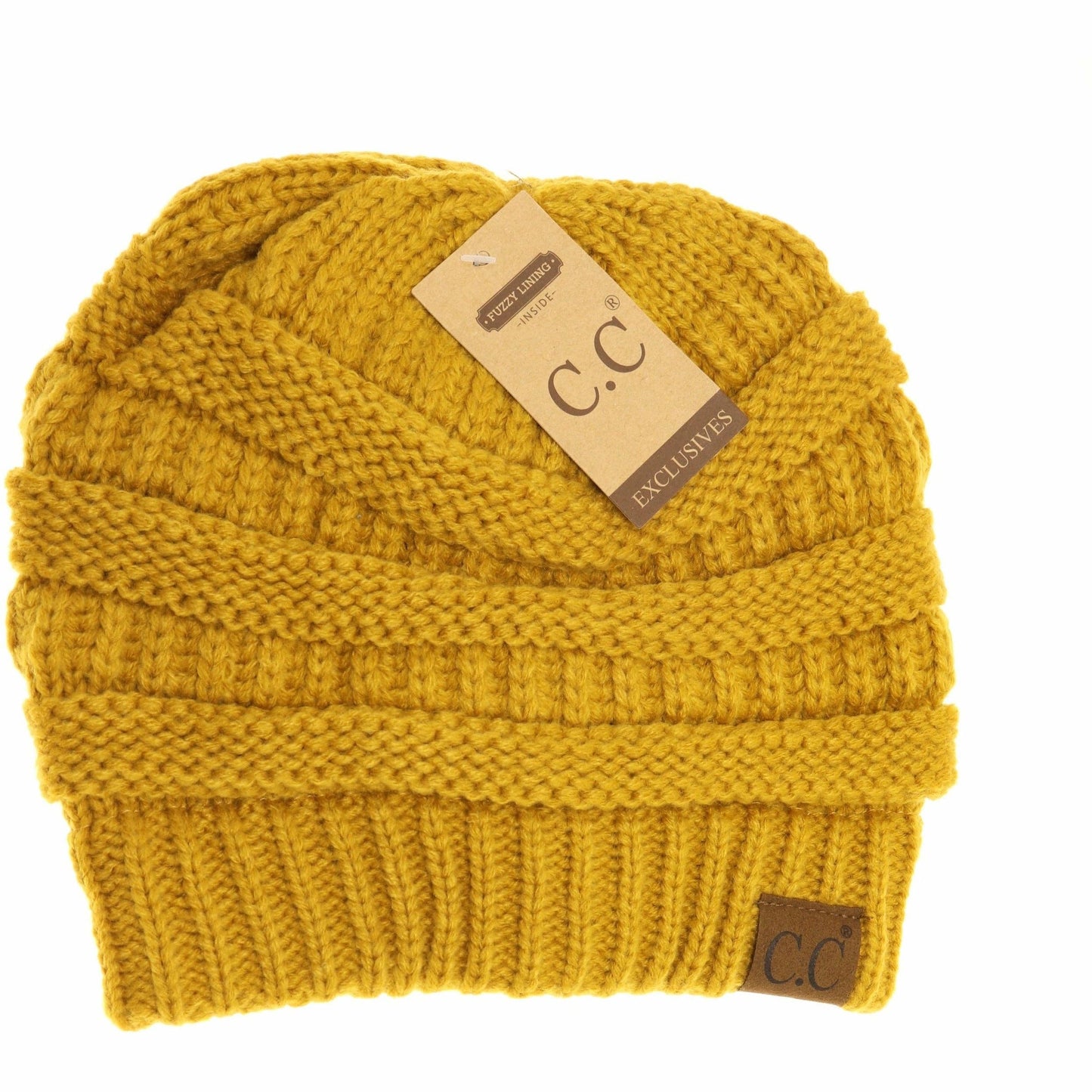 Classic Fuzzy Lined CC Beanie HAT25